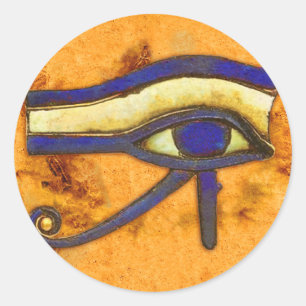 Das Auge des Horus Runder Aufkleber