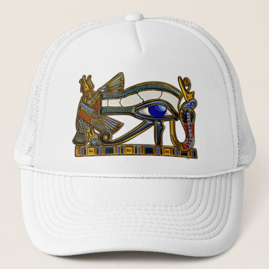 Das Auge des Horus Truckerkappe (Vorderseite)