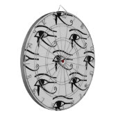 Das Auge des Horusmusters Dartscheibe (Vorderseite Links)
