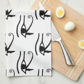 Das Auge des Horusmusters Handtuch (Viertel Falte)