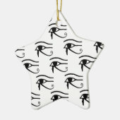 Das Auge des Horusmusters Keramikornament (Links)