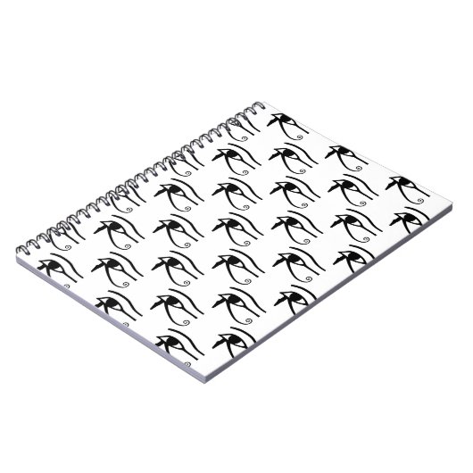 Das Auge des Horusmusters Notizblock (Linke Seite)