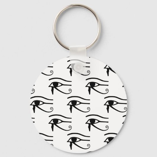 Das Auge des Horusmusters Schlüsselanhänger (Vorderseite)