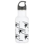 Das Auge des Horusmusters Trinkflasche (Vorderseite)