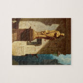 Das Auge des Rechts, Gerechtigkeit von Carl Spitzw Puzzle (Horizontal)