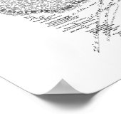 Das Auge des Tigers Poster (Ecke)