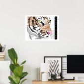 Das Auge des Tigers Poster (Heimbüro)