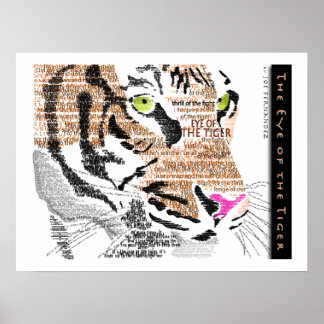 Das Auge des Tigers Poster