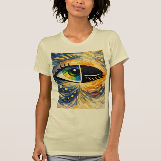 Das Auge des Traumfängers T-Shirt (Vorderseite)