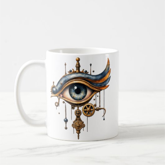 Das Auge des Universums Kaffeetasse (Links)