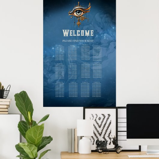 Das Auge des Universums Poster (Heimbüro)