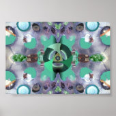 Das Auge eines Flieges während der Visionen Poster (Vorne)