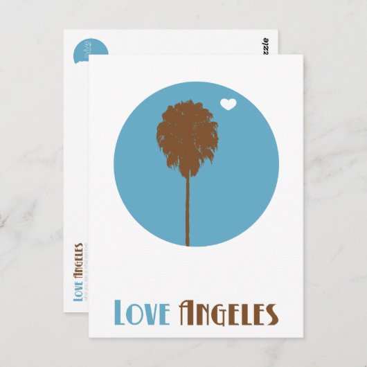 Das Auge fiel in die Liebe... Postkarte (Vorne/Hinten)