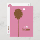 Das Auge fiel in Liebe mit meinem Stift... Postkarte (Vorne/Hinten)