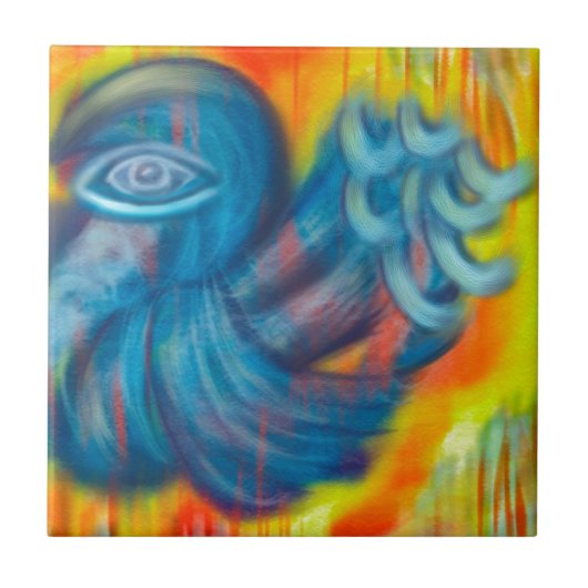 Das Auge Fliese (Vorderseite)