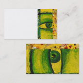 Das Auge - Gold-u. Visitenkarte (Vorne/Hinten)