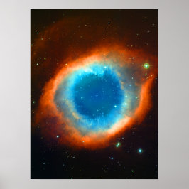 Das Auge Gottes - Helix Nebula Astronomie-Bild Poster