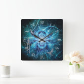 Das Auge Gottes Quadratische Wanduhr (Zuhause)