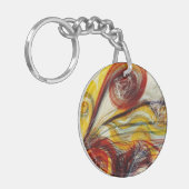 Das Auge Gottes von Georgiana Houghton Schlüsselanhänger (Vorderseite links)