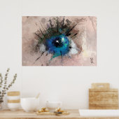 Das Auge hatte es Poster (Küche)