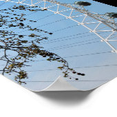 Das Auge im Herbst Poster (Ecke)