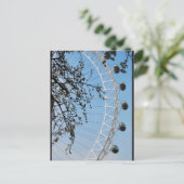 Das Auge im Herbst Postkarte (Stehend Vorderseite)