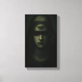 Das Auge im Schatten Leinwanddruck (Vorderseite)