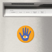 Das Auge in Handfläche. Magnet (In Situ (Geschirrspüler))