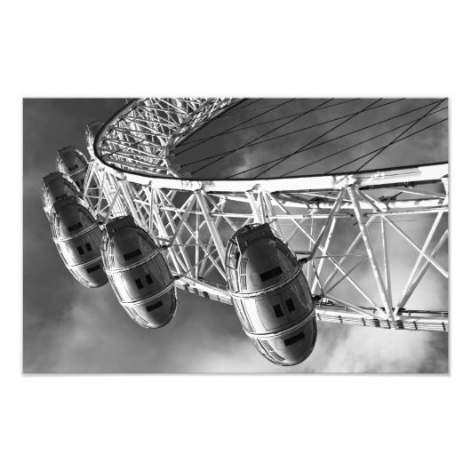 Das Auge in London Fotodruck (Vorne)