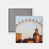 Das Auge in London Magnet (Vorderseite/Rückseite)