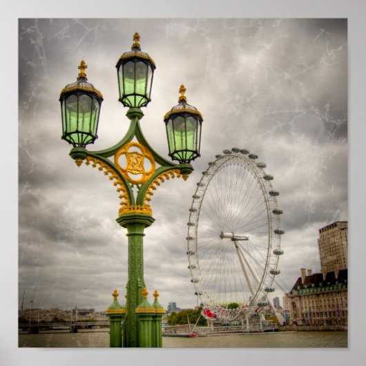 Das Auge ist die Lampe des Körpers Poster (Vorne)