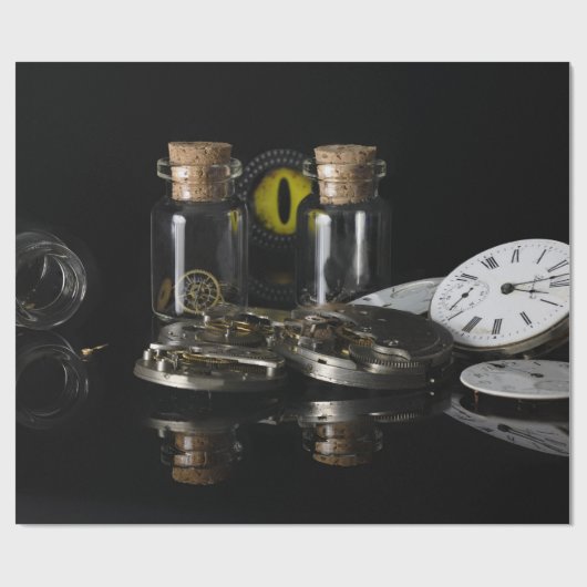 Das Auge ist wachsam Geschenkpapier (Flach)