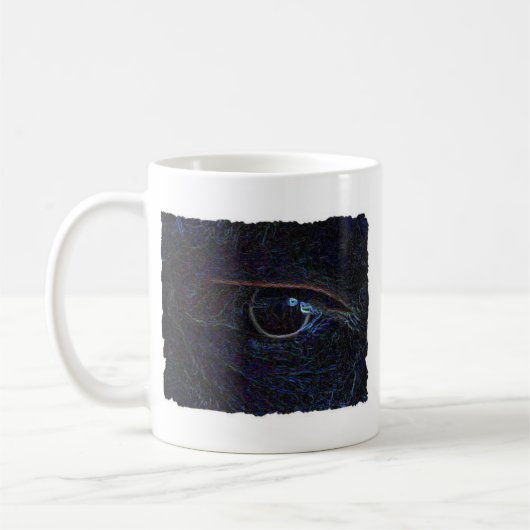 Das Auge Kaffeetasse (Links)