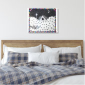 Das Auge - Leinwanddruck (Insitu (Schlafzimmer))