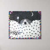 Das Auge - Leinwanddruck (Vorderseite)