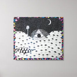 Das Auge - Leinwanddruck