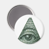 Das Auge Magnet (Vorderseite/Rückseite)
