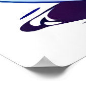 Das Auge sieht dich | Art der AI Poster (Ecke)