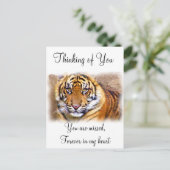 Das Auge sieht_ Postkarte (Stehend Vorderseite)