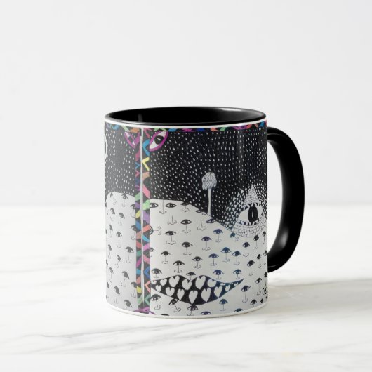 Das Auge Tasse (VorderseiteRechts)