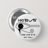 Das Auge von Horus Button (Vorne & Hinten)