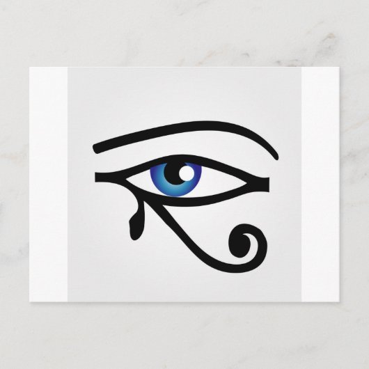 Das Auge von Horus Postkarte (Vorderseite)