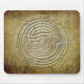 Das Auge von Horus - prägeartiger Blick Mousepad (Vorne)
