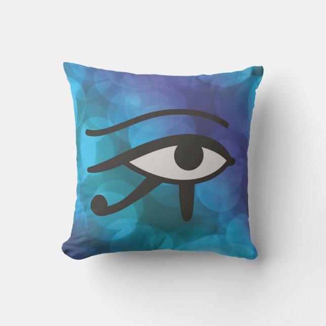 Das Auge von Huros. Kissen (Vorderseite)