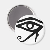 Das Auge von Ra Magnet (Vorderseite/Rückseite)