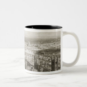 Das Augen-Ansicht des Vogels von London von Zweifarbige Tasse