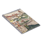 Das Augen-Ansicht des Vogels von Prag vom Nürnberg Notizblock (Rechte Seite)