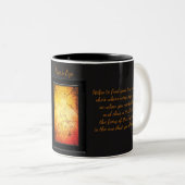 Das Augen-Kristall-Fee des Tigers Zweifarbige Tasse (VorderseiteRechts)