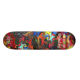 Das ausbreitende Ende Skateboard