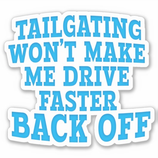 Das Ausgleichen wird mich nicht schneller fahren l Aufkleber (Vorderseite)